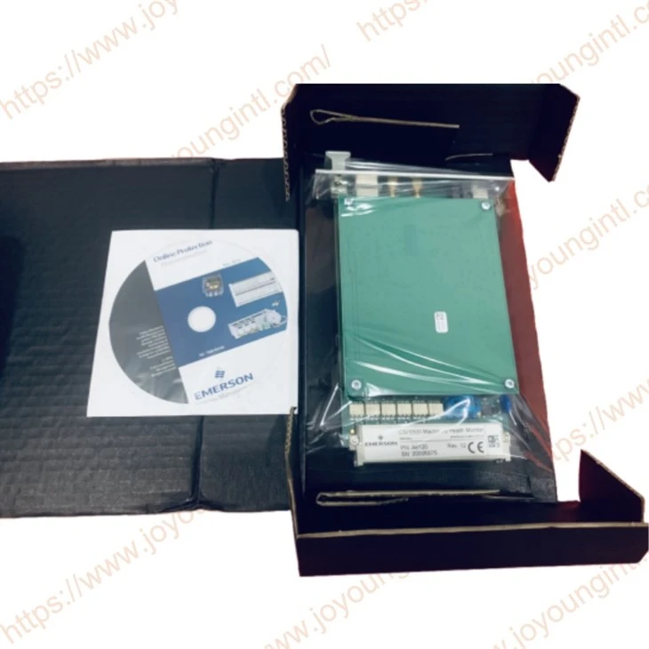 Emerson A6120 Case Seismic Vibration Monitor